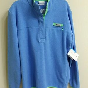 Columbia pullover with monogram